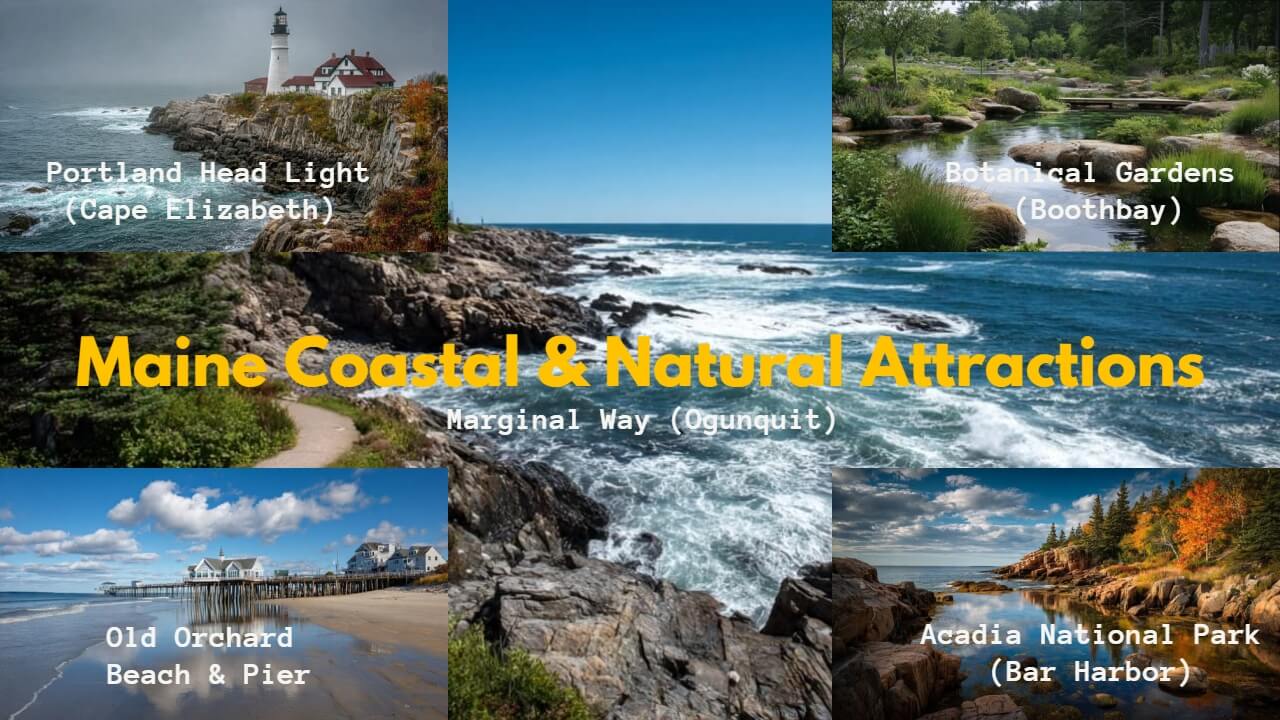 Discover the Ultimate Beauty of Maine Coastal & Natural Attractions